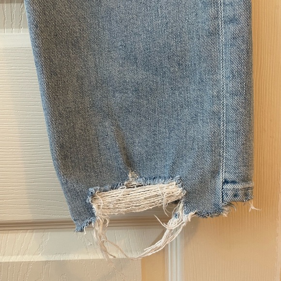 MOTHER Superior The Flirt Ankle Fray Jeans in "Thanks for Nothin" Wash size 31 - Picture 13 of 15